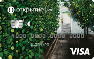 Дебетовая карта Развлечения от Открытия